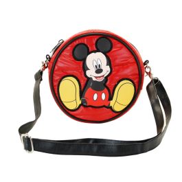 Bolso Redondo Padding Shoes Disney Mickey Mouse Rojo
