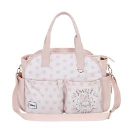 Bolso para Carro de Bebé Mommy Dear Disney Minnie Mouse Salmón