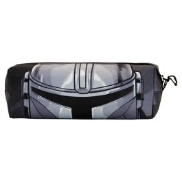 Estuche Portatodo Cuadrado FAN Helmet Star Wars The Mandalorian Gris