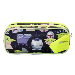 Estuche Portatodo 3D Doble Tour Star Wars The Mandalorian Multicolor