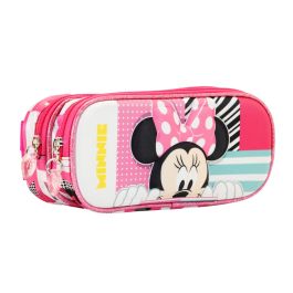 Estuche Portatodo 3D Doble Curious Disney Minnie Mouse Rosa Precio: 10.95000027. SKU: B16GXP9X4R