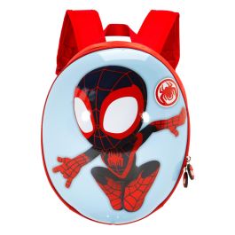 Mochila Eggy Leap Marvel Spiderman Azul