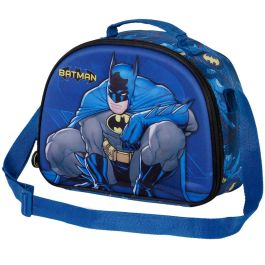 Bolsa Portamerienda 3D Night DC Comics Batman Azul