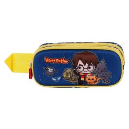 Estuche Portatodo 3D Doble Beasty Friends Harry Potter Azul