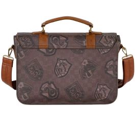 Bolso Satchel Grande Pride Harry Potter Marrón