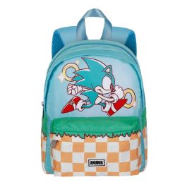 Mochila Preescolar Joy Run Sonic The Hedgehog - SEGA Azul