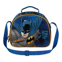 Bolsa Portamerienda 3D Night DC Comics Batman Azul Oscuro