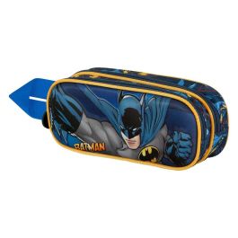 Estuche Portatodo 3D Doble Night DC Comics Batman Azul Oscuro