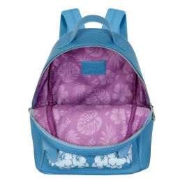 Mochila Heady Tongue Disney Lilo y Stitch Azul