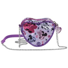 Bolso Corazón Mini Butterflies Disney Minnie Mouse Lila