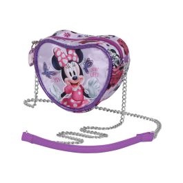 Bolso Corazón Mini Butterflies Disney Minnie Mouse Lila