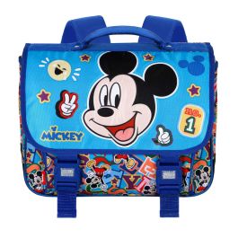 Mochila Cartable 2.0 Blissy Disney Mickey Mouse Azul