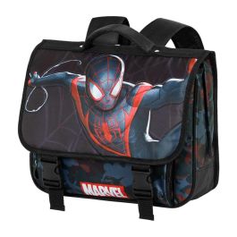 Mochila Cartable 2.0 Miles Marvel Spiderman Negro