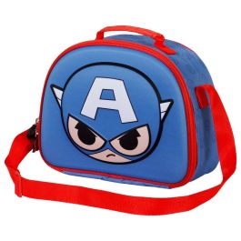Bolsa Portamerienda 3D Bobblehead Marvel Capitán América Azul Precio: 14.95000012. SKU: B18HQNZ4KP