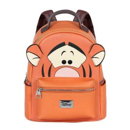 Mochila Heady Tiger Face Disney Winnie The Pooh Naranja