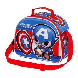 Bolsa Portamerienda 3D Let's go Marvel Capitán América Azul Precio: 14.95000012. SKU: B1AHA8SNX8