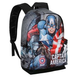 Mochila HS FAN 2.0 Defender Marvel Capitán América Multicolor