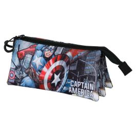 Portatodo Triple FAN 2.0 Defender Marvel Capitán América Multicolor Precio: 12.50000059. SKU: B1EKF5WCKQ