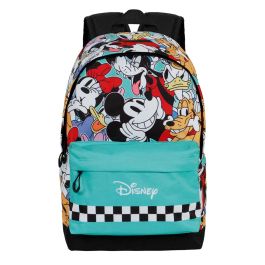 Mochila HS FAN 2.0 Squares Disney Mickey Mouse Azul