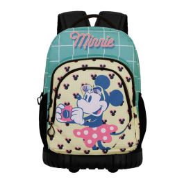 Mochila Trolley GTS FAN Cheese Disney Minnie Mouse Azul