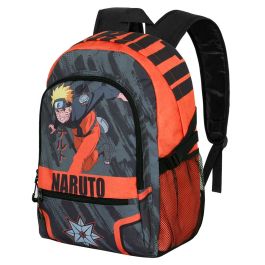 Mochila Fight FAN 2.0 Shuriken Naruto Gris