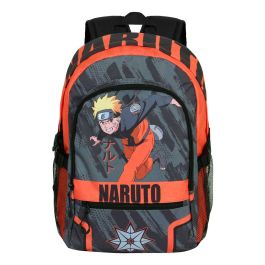 Mochila Fight FAN 2.0 Shuriken Naruto Gris