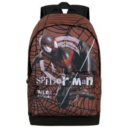 Mochila HS FAN 2.0 Blackspider Marvel Spiderman Rojo
