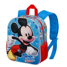Mochila 3D Pequeña House Disney Mickey Mouse Azul Precio: 14.95000012. SKU: B17WP92T83