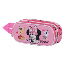 Estuche Portatodo 3D Doble Wink Disney Minnie Mouse Rosa Precio: 10.95000027. SKU: B17KBYEL7A