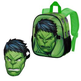 Mochila Mask Green Strength Marvel Hulk Verde