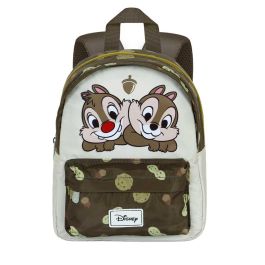 Mochila Preescolar Joy Nuts Disney Chip y Chop Marrón