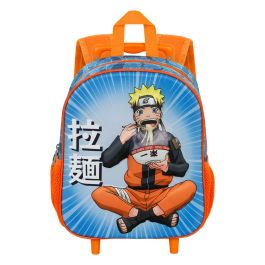 Mochila 3D con Ruedas Pequeña Ramen Naruto Azul