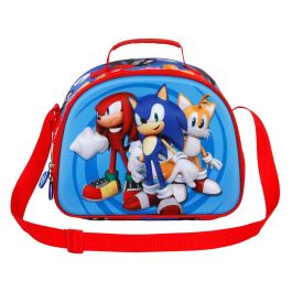 Bolsa Portamerienda 3D Friends Sonic The Hedgehog - SEGA Azul