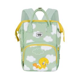 Mochila Mommy Clouds Looney Tunes Tweety (Piolín) Verde