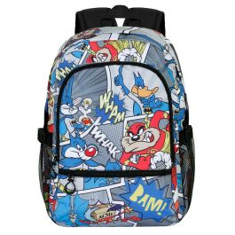 Mochila Fight FAN 2.0 Batman Comic Looney Tunes Multicolor