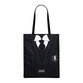 Bolsa de la Compra Shopping Bag Uniform Wednesday Miércoles Negro