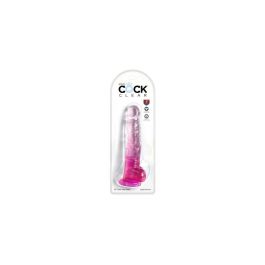 Vibrador Pipedream King Cock Clear Multicolor Rosa