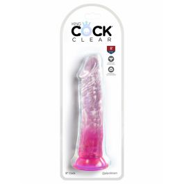 Vibrador Pipedream King Cock Clear Multicolor Rosa