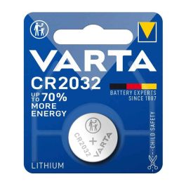 Pila De Botón Litio Cr2032 220Mah 1Ud VARTA 6032112401