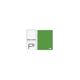 Cuaderno Espiral Liderpapel Folio Write Tapa Blanda 80H 60 gr Horizontal Con Margen Color Verde 10 unidades