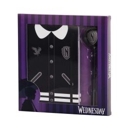 Caja Regalo con Diario y Bolígrafo Fashion Varsity Wednesday Miércoles Negro Precio: 9.5000004. SKU: B1DSE65HKX