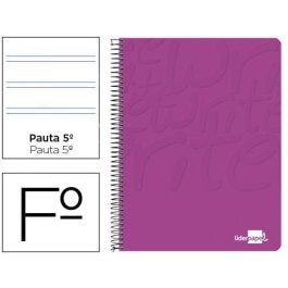 Cuaderno Espiral Liderpapel Folio Write Tapa Blanda 80H 60 gr Pauta 2,5 mm Con Margen Color Rosa 10 unidades Precio: 15.49999957. SKU: B19K2ZFNJ8