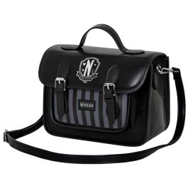 Bolso-Mochila Satchel Original Wednesday Miércoles Negro