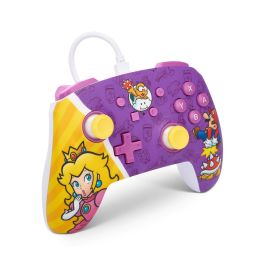 Enhanced Mando Con Cable Nintendo Switch Princess Peach Battle POWER A NSGP0092-01
