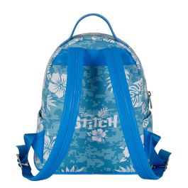 Mochila Heady Aloha Disney Lilo y Stitch Azul