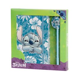 Caja Regalo con Diario y Bolígrafo Fashion Aloha Disney Lilo Stitch Azul Precio: 11.495000483999998. SKU: B1EQ2PHK4Y