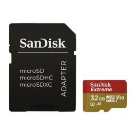 Tarjeta de Memoria Micro SD con Adaptador SanDisk SDSQXA1-GN6AA C10 160 MB/s
