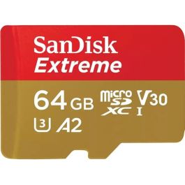 SanDisk Extreme 64 GB MicroSDXC UHS-I Clase 10 Precio: 17.95000031. SKU: B1BNQ2LR2W