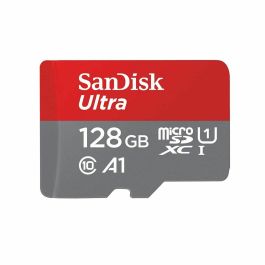 Tarjeta de Memoria SanDisk Ultra 128GB microSD XC con Adaptador/ Clase 10/ 140MBs Precio: 21.175000121. SKU: S0235277