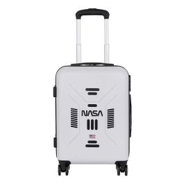 Maleta de Cabina ABS 4 Ruedas Spaceship NASA Blanco